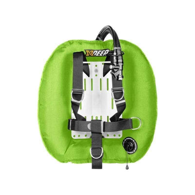 xDeep Twin Wing System Ali / 40 / Lime xDeep -HYDROS DIR Twinset System (COLOUR)