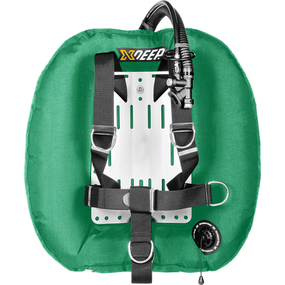 xDeep Twin Wing System Ali / 40 / Seagreen xDeep -HYDROS DIR Twinset System (COLOUR)