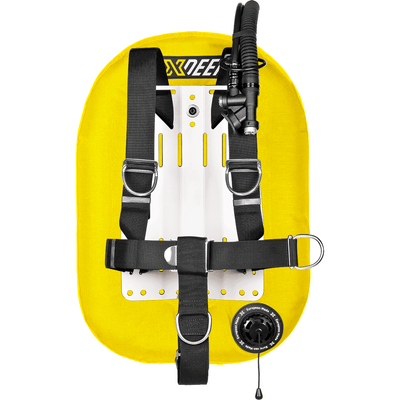 xDeep - ZEOS Single Wing System - Standard Harness (COLOUR) - The ScubaDiving Gear Store