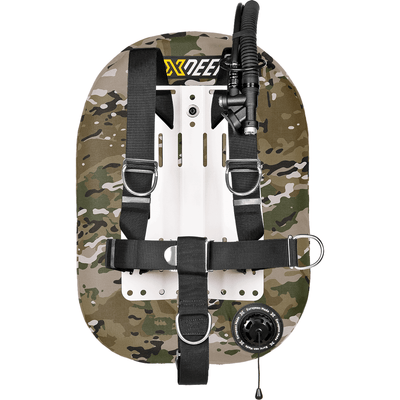 xDeep - ZEOS Single Wing System - Standard Harness (COLOUR) - The ScubaDiving Gear Store