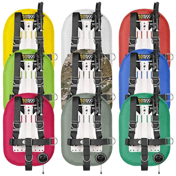 xDeep - ZEOS Single Wing System - Standard Harness (COLOUR) - The ScubaDiving Gear Store