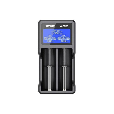 XTAR VC2 Lithium-ion Battery Charger - The ScubaDiving Gear Store