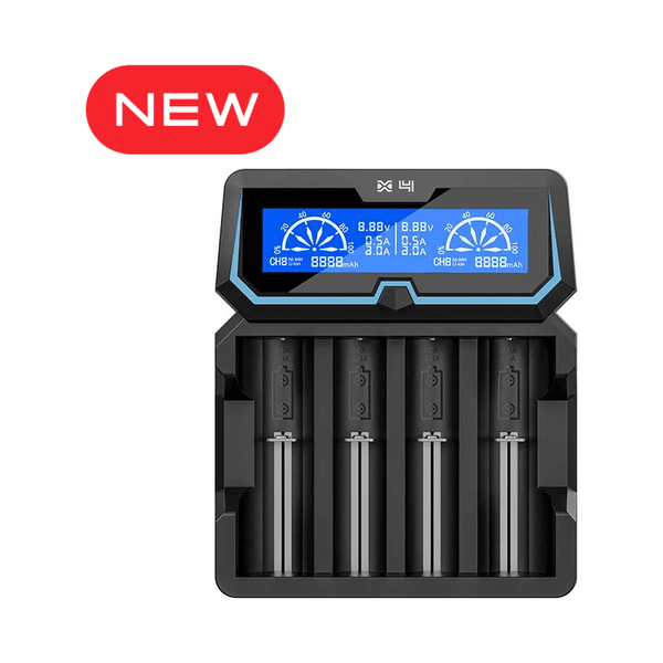 XTAR X2/X4 Lithium-ion Fast Battery Charger (NEW) - The ScubaDiving Gear Store