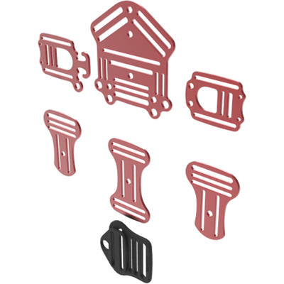 Yuhsin Sidemount Harness Red YuhsinSUMP eXplorer Sidemount System - Full Harness