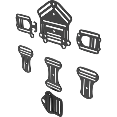 Yuhsin Sidemount Harness Black YuhsinSUMP eXplorer Sidemount System - Harness Plates ONLY