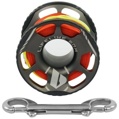 Apeks High Visibility Lifeline Spool - 60m (new version) - The ScubaDiving Gear Store