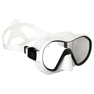 Apeks Single Lens Mask White / Ultra Clear Apeks VX1 Single Lens Mask