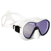 Apeks Single Lens Mask White / UV - Mirrored Apeks VX1 Single Lens Mask