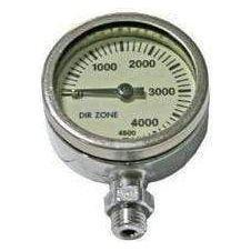 DIRZONE 52mm Naked Pressure Gauge 3000psi - The ScubaDiving Gear Store