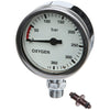 DIRZONE Single Gauge DIRZONE 52mm Naked Pressure Gauge - OXYGEN