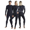 Fourth Element Hydroskin Mens 1 Piece Suit - Black - The ScubaDiving Gear Store