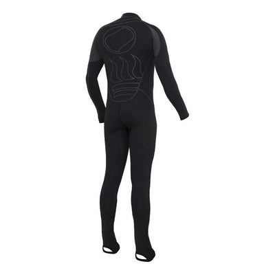 Fourth Element Hydroskin Mens 1 Piece Suit - Black - The ScubaDiving Gear Store