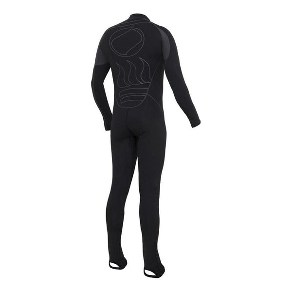 Fourth Element Hydroskin Mens 1 Piece Suit - Black - The ScubaDiving Gear Store