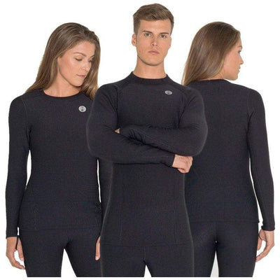 Fourth Element Xerotherm Mens Top Black - The ScubaDiving Gear Store