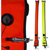 Halcyon Diver's Alert Marker, 3.3' (1 m ) - Closed CC - The ScubaDiving Gear Store