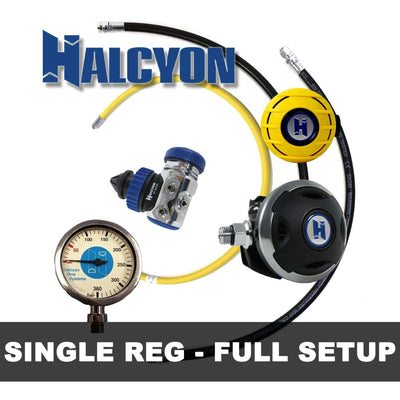 HALCYON - Single Regulator Setup - The ScubaDiving Gear Store