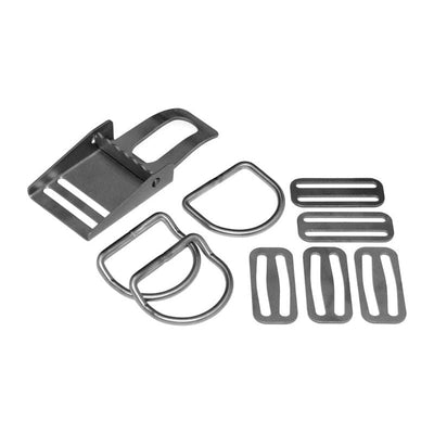 Helium Dive Ti DIR Harness Kit - Titanium - The ScubaDiving Gear Store