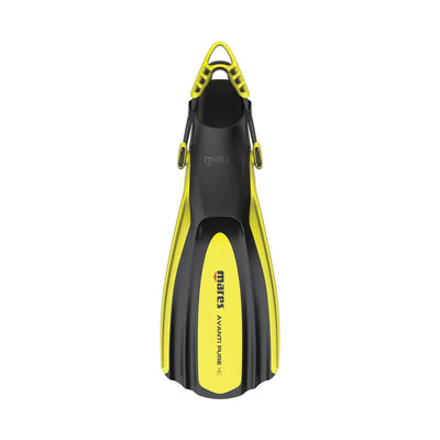 Mares Fins (Open Heel) LXL (44-47) / Yellow Mares Avanti Pure Fins