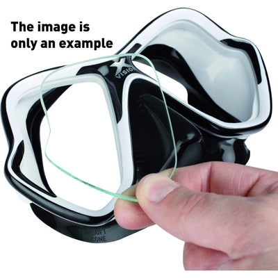 Mares Optical Lenses Right -1 Mares Optical Lens - X-Vision Mid (Minus) Optical