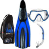 Mares Snorkel Set 38/39 Mares SuperChannel Mask, Fin & Snorkel Set - CLEARANCE