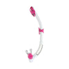 Mares Snorkels WHITE/PINK Mares Rebel Dry Snorkel