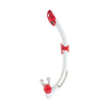 Mares Snorkels WHITE/RED Mares Rebel Dry Snorkel