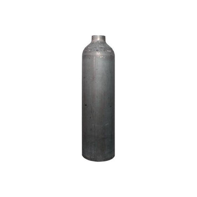 MES - Aluminium Cylinder - 3L - Natural Finish - The ScubaDiving Gear Store