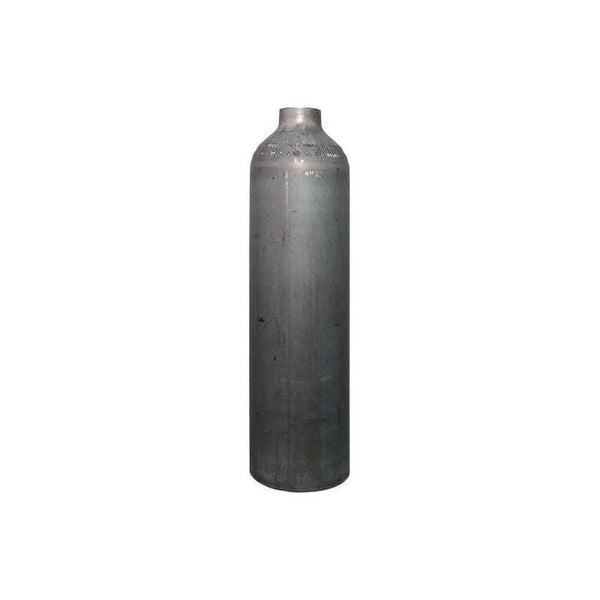 MES - Aluminium Cylinder - 3L - Natural Finish - The ScubaDiving Gear Store