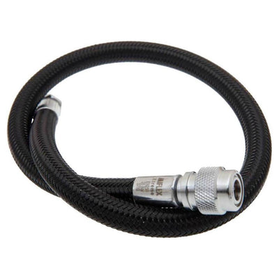 Miflex BCD/Drysuit Hose 3/8" - 45cm - BLACK - The ScubaDiving Gear Store