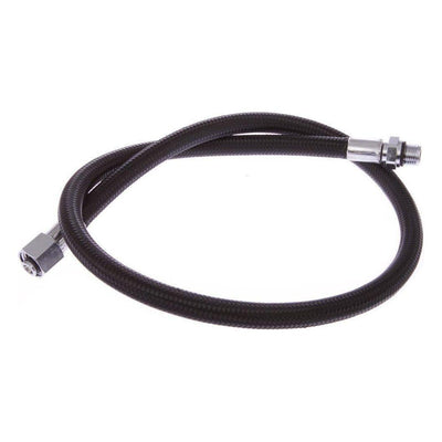 Miflex Regulator Hose 1/2" - 100cm BLACK - The ScubaDiving Gear Store