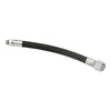Miflex Regulator Hose 3/8" - 15cm BLACK - The ScubaDiving Gear Store