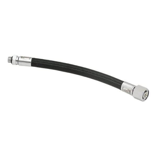 Miflex Regulator Hose 3/8" - 15cm BLACK - The ScubaDiving Gear Store