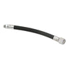 Miflex Regulator Hose 3/8" - 20cm BLACK - The ScubaDiving Gear Store