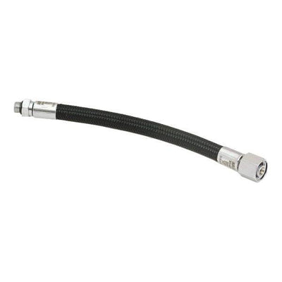 Miflex Regulator Hose 3/8" - 20cm BLACK - The ScubaDiving Gear Store
