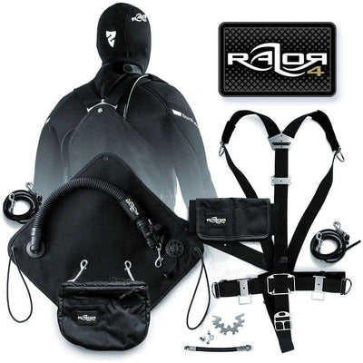 Razor 4 - Full Set - The ScubaDiving Gear Store