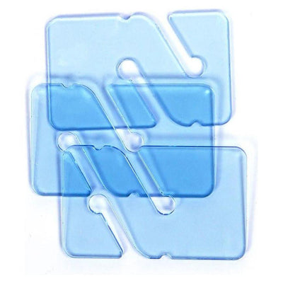 Razor Line Markers Transparent Blue Razor REMs (Reference Exit Marker) (set of 3)
