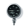 Razor Single Gauge RAZOR - Pressure Gauge -  Chrome/Black Dial