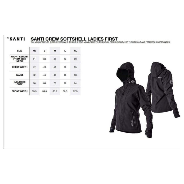 Santi Crew - Softshell Ladies First - CLEARANCE - The ScubaDiving Gear Store