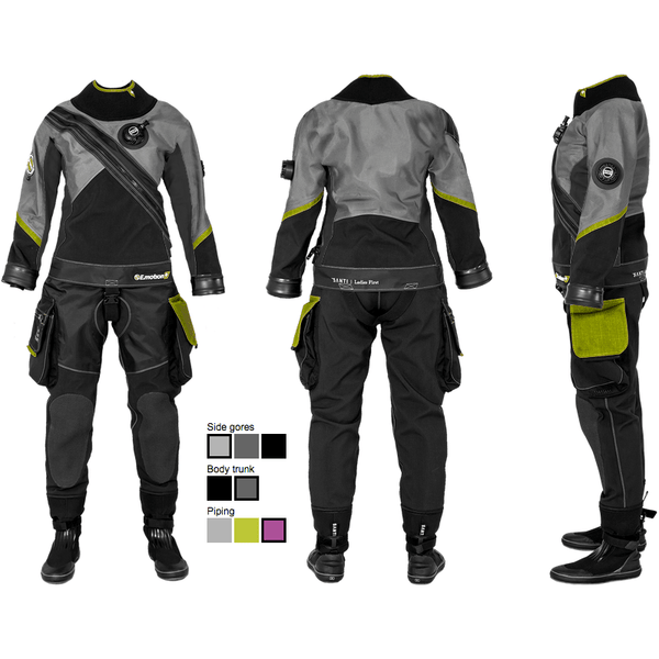 SANTI Emotion + Drysuit - LADIES FIRST - The ScubaDiving Gear Store
