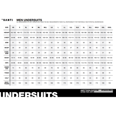 Santi Flex 190 Undersuit - Men - The ScubaDiving Gear Store