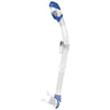 Seac Sub Dry Snorkel Blue - Clear Seac Sub - Snorkel Vortex Dry