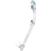 Seac Sub Dry Snorkel Clear Blue - Clear Seac Sub - Snorkel Vortex Dry