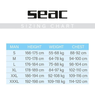 Seac Sub Wetsuit (Man) Seac Sub - Wetsuit Feel - Man 3 mm