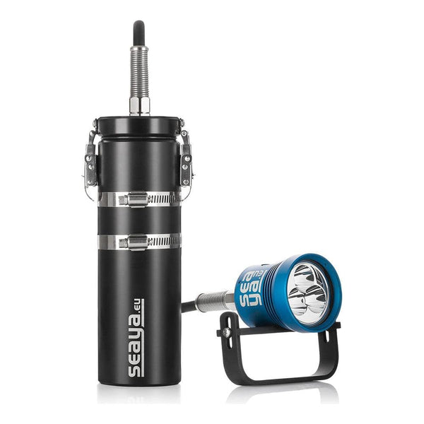 SeaYa LED 30W Narrow Spot with Umbilical Battery - The ScubaDiving Gear Store