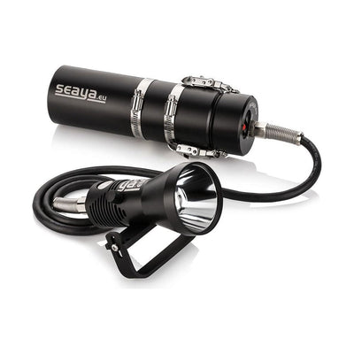 SeaYa LED 32W ZOOM with Umbilical Battery - The ScubaDiving Gear Store