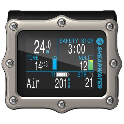 Shearwater Perdix2 - Titanium Silver - The ScubaDiving Gear Store