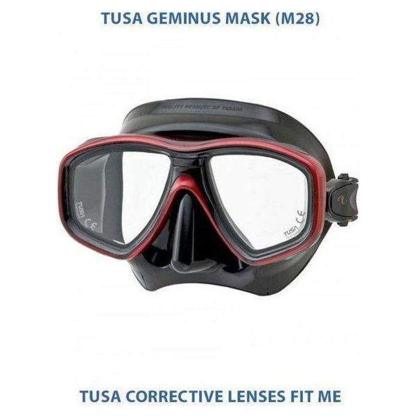 Tusa 7500 Series Bifocal Corrective Lens - The ScubaDiving Gear Store
