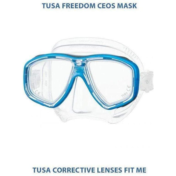 Tusa Corrective Lens Splendive II / Freedom Ceos / Geminus Masks - The ScubaDiving Gear Store