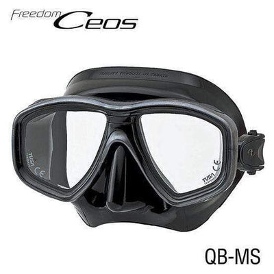 TUSA Dual Lens Mask Metalic Silver / Black Tusa Ceos Mask
