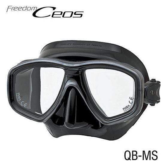 TUSA Dual Lens Mask Metalic Silver / Black Tusa Ceos Mask